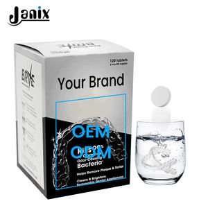 Tabletas <span class=keywords><strong>de</strong></span> Limpieza para Retenedores Dentales con Aclaramiento Dental, Listas para Venta al Público - Product Image 1