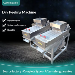 Machine d'automatisation industrielle pour l'épluchage <span class=keywords><strong>des</strong></span> cacahuètes, machine à éplucher les cacahuètes grillées, machine à éplucher les cacahuètes à peau rouge grillée - Product Image 3
