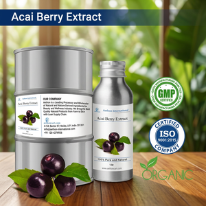 Extrait de fruit d'açaï biologique Aethon International, ingrédient liquide soluble dans l'eau, en formats de 100 ml à 1 L - Product Image 3