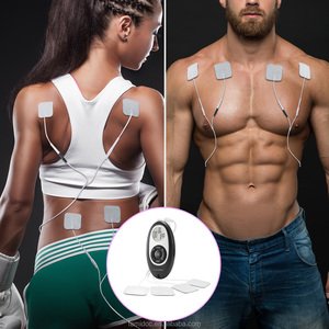 Estimulador Muscular da Unidade <span class=keywords><strong>TENS</strong></span> EMS 2-em-1 | Alívio da Dor e Dispositivo de Fortalecimento Muscular de Canal Duplo - Product Image 5