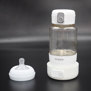 <span class=keywords><strong>Calentador</strong></span> <span class=keywords><strong>de</strong></span> Biberones Portátil Multifuncional con Carga Tipo-C, Calienta la Leche Directamente, Temperatura Ajustable, Mantiene la Temperatura, 240 ML - Product Image 1