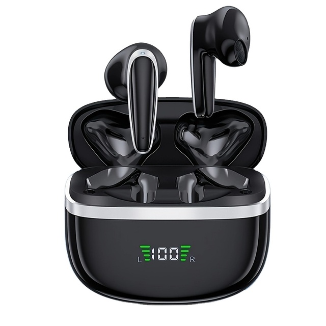 Long Endurance TWS V5.3 Earphones Active NO-Noise Cancelling with LED Display Portable Wireless Touch Control Earbuds Chipset jl