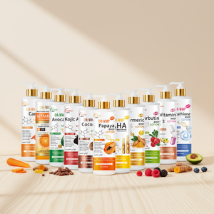 Lotion corporelle éclaircissante <span class=keywords><strong>à</strong></span> la vitamine C et <span class=keywords><strong>à</strong></span> la carotte pour femmes, élimination des taches brunes, nourrissante, hydratante, parfum frais, utilisation <span class=keywords><strong>de</strong></span> <span class=keywords><strong>nuit</strong></span>, convient <span class=keywords><strong>à</strong></span> tous les types <span class=keywords><strong>de</strong></span> peau - Product Image 6
