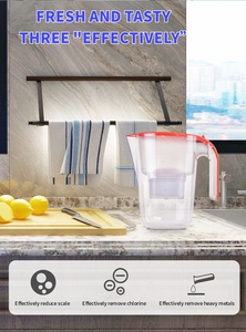 Jarra Filtrante de Agua Manual para el Hogar <span class=keywords><strong>Coolway</strong></span> con Cartucho, Capacidad de 3.2L, Elimina el Cloro y los Metales Pesados - Product Image 3