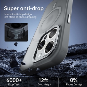 Fundas Magnéticas de Diseño Premium, Resistentes a Impactos, con Acabado Mate, para Teléfonos Móviles, Venta al Por Mayor, para <span class=keywords><strong>iPhone</strong></span> 18, 17, 15 Pro Max - Product Image 6
