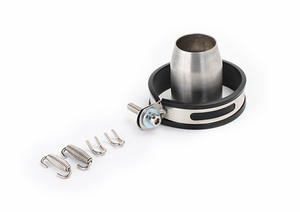 Petit tuyau d'échappement hexagonal adapté au système d'échappement universel Huanglong 600 Horizon pour moto - Product Image 6