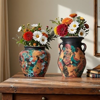 Vases en céramique et porcelaine, pots à fleurs, jardinières, pots en argile, accessoires de décoration pour la maison et le bureau, style moderne et créatif.