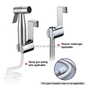Bathroom Accessory Stainless Steel <strong>Handheld</strong> Shower Wand Hook Toilet Bracket <strong>Bidet</strong> Hanger <strong>Bidet</strong> <strong>Sprayer</strong> Holder - Product Image 6
