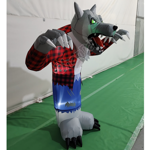 Décoration d'<span class=keywords><strong>Halloween</strong></span> gonflable de 1,8 m de haut : Loup-garou effrayant personnalisé pour <span class=keywords><strong>activités</strong></span> estivales de saison hivernale - Product Image 2