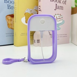 ขวดสเปรย์แบบเติมได้ขนาด 50 มล. รูปทรงบัตร<span class=keywords><strong>เครดิต</strong></span> สำหรับใส่เจลแอลกอฮอล์ล้างมือหรือน้ำหอม ตัวอย่างสินค้า<span class=keywords><strong>ฟรี</strong></span> - Product Image 2