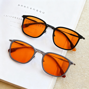 Sunray Atacado Mais Novo Laranja Lentes 97% 98% 100% Anti Luz Azul Óculos Quadros Mulheres Homens Óculos de Leitura - Product Image 2