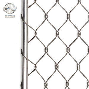 Fabriek Direct Roestvrijstalen Dierentuin Gaas-Zware Veiligheidsnet Touw Voor Dierenverblijven En Volière Hekwerk - Product Image 1