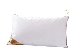 Almohada para dormir con relleno <span class=keywords><strong>de</strong></span> <span class=keywords><strong>plumas</strong></span> y <span class=keywords><strong>plumas</strong></span>, relleno <span class=keywords><strong>de</strong></span> plumón <span class=keywords><strong>de</strong></span> ganso 100%, <span class=keywords><strong>de</strong></span> fibra sintética - Product Image 2