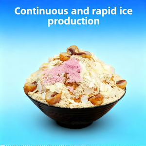 Produttore di ghiaccio con fiocchi di neve ad alta produttività 220 contro Bingsu di frutta <span class=keywords><strong>per</strong></span> eventi di ristorazione commerciale di <span class=keywords><strong>capodanno</strong></span> e pasqua - Product Image 4