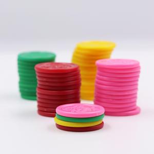 Fichas de Póker PS al por Mayor, Material de Poliestireno, 39 mm, Fichas de Juego de Plástico, Color Sólido, Logotipo Personalizado, Precio de Fábrica - Product Image 4