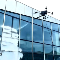 Charge utile de nettoyage avancée pour drones, destinée à l'entretien des bâtiments de grande hauteur - Nettoyage par drone
