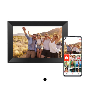 2025 Wifi cadre Photo numérique Portable voyage plastique noir 10.1 pouces écran tactile LCD cadre photo et vidéo - Product Image 1
