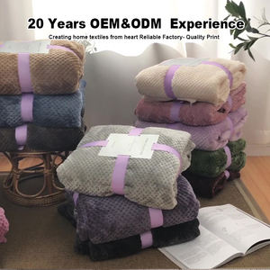 Yourlia vente en gros de couverture jetable de luxe personnalisée pour la maison couverture polaire en flanelle douce gaufrée ananas - Product Image 5