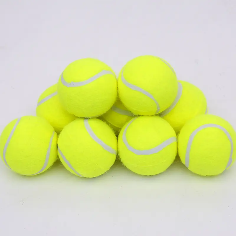 Çapı 6.4 cm hava şişirilmiş Jumbo boy köpek tenis topu köpek oyuncak