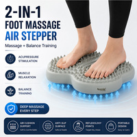Mesin Stepper Mini Portabel Alat Fitness Rumah Alas Pijat Kaki Tiup Udara Olahraga Rumah Multifungsi Gym