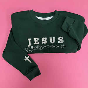 Strong Storm Sweat à capuche en flanelle inspirant Style chrétien Crewneck Cadeau basé sur la foi pour les amis - Product Image 6