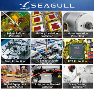 Seagull Standard Grade 500 ° Ruban de masquage en polyimide haute température pour la peinture en poudre et l'électrodéposition – Idéal pour les lignes nettes et le retrait propre - Product Image 4