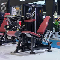 Machine de musculation double fonctionnelle FH87 pour exercices assis de flexion et extension des jambes