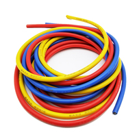 Câble électrique en silicone haute température 6 8 10 12 14 16 AWG, norme américaine, câble en silicone souple