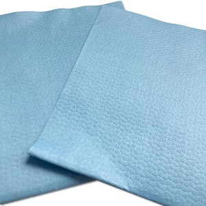 White Blue Color Non-<strong>woven</strong> Polyester Wipes Cleanroom Sheet <strong>Wiper</strong> Folding Design Disposable Wiping - Product Image 6