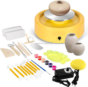 Máquina Eléctrica <span class=keywords><strong>de</strong></span> <span class=keywords><strong>Torno</strong></span> <span class=keywords><strong>de</strong></span> Cerámica para Procesamiento <span class=keywords><strong>de</strong></span> <span class=keywords><strong>Arcilla</strong></span>, en Stock - Product Image 1