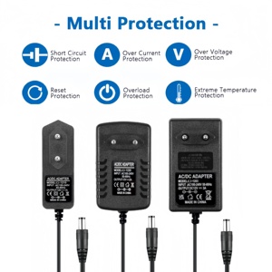 Adaptor daya dudukan dinding <span class=keywords><strong>AC</strong></span> <span class=keywords><strong>DC</strong></span> suplai daya 5V2A grosir/colokan standar Eropa 5v1a 12V1A 12V2A 24W kualitas tinggi 10W - Product Image 4