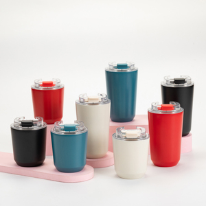 사용자 정의 현대 누출 방지 280Ml 380Ml 절연 304 스테인레스 스틸 여행 텀블러 커피 머그 - Product Image 1