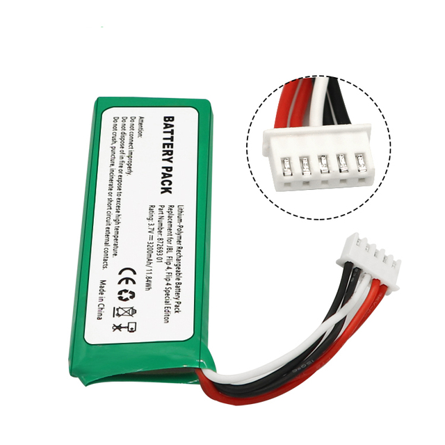 Battery for Flip 4 Flip 4 Special Edition Flip4 New Upgraded Replacement Li-Polymer Battery Stock Compatible GSP872693 01