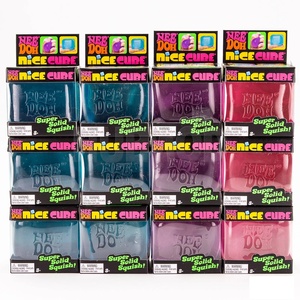 Hot Selling Ice Cube Squishy Toys Square Shape Stress Cube Relief <b>Squeeze</b> <b>Ball</b> Sensory Toys <b>Squeeze</b> Cube Sensory Fidget Toys - Product Image 5