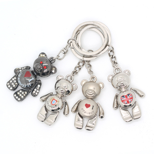 <span class=keywords><strong>Portachiavi</strong></span> Personalizzato in Lega di Zinco con Orsacchiotto di Londra - Product Image 2