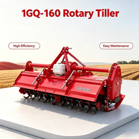 1GQL-160 Mesin Pengolah Tanah Putar (Rotary Tiller) 3 Titik Hitch PTO, Peralatan Rotavator untuk Traktor Pertanian