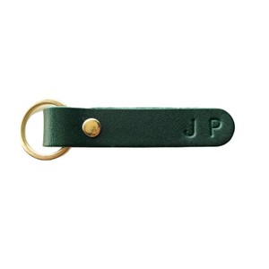 Porte-clés personnalisé en cuir PU, porte-clés créatif en métal et cuir, pendentif pour clés de voiture, logo gravable au laser. - Product Image 5