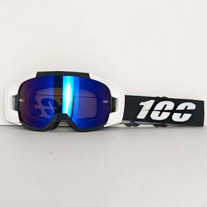 Masque de motocross 100LK LK-HL pour homme en Spandex/Coton, coupe-vent à dégagement rapide, avec système Roll-Off laminé, personnalisable pour MX, route et moto tout-terrain - Product Image 4