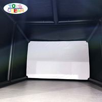Tente de jeu gonflable personnalisable pour simulateur de golf, cage de pratique de swing, enclos de simulateur de golf gonflable