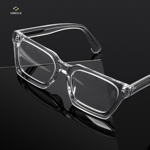 Chimis M1030 unisexe acétate <span class=keywords><strong>lunettes</strong></span> Logo personnalisé marque privée classique décontracté carré pleine jante Durable <span class=keywords><strong>lunettes</strong></span> cadre solide - Product Image 1