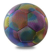 Balón de Fútbol Termosellado Reflectante, Tamaño Personalizado de Fábrica, para Marketing de Marca Basado en el Contenido y la Popularidad de las Redes Sociales