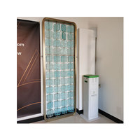 Paravent Pliant Multifonctionnel en Acier Inoxydable Découpé au Laser, Décoration Artistique Moderne Personnalisable pour Mariage, Anniversaire, Hôtel