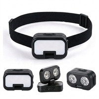 Lampe frontale LED 900LM rechargeable par USB, étanche IP66, 180° °   Lampe frontale rotative à détection automatique pour la course, le camping et la randonnée