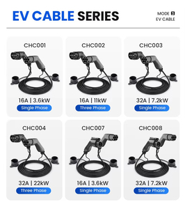 Nuevo Cable de Carga para Vehículos Eléctricos Daoyu Tipo 2, 16A, 3 Fases, IEC62196-2, TPU, 5M, CA Nivel 2, Ecológico, OEM, ODM - Product Image 4