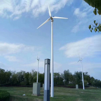 5KW 6KW 8KW 10KW générateur d'éolienne ensemble complet 24V 48V 96V générateurs d'énergie gratuite vent avec contrôleur onduleur 5000W