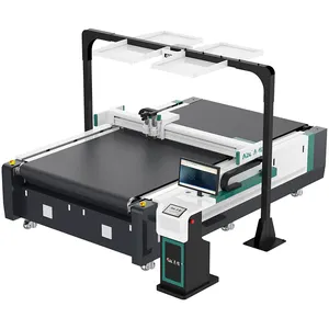 CNC bilgisayarlı Mat kesici oluklu kutular için karton kağıt oluklu kağıt kalıp kesme makinesi