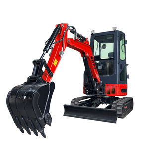 Excavator Mini Hidrolik 3,5 Ton Mesin & Warna Kustom Bersertifikat CE untuk Konstruksi dan Pertanian Gratis - Product Image 2