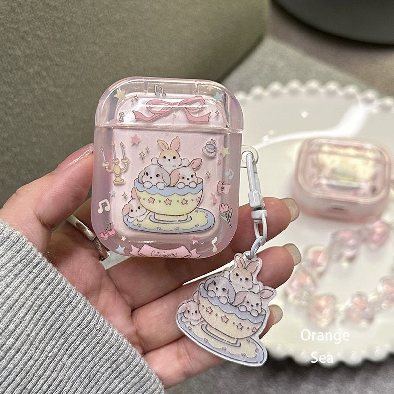 M Fundación taza de té Tutu + colgante de acrílico