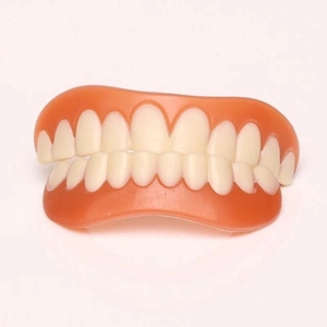 สแนปสไมล์แบบใหม่ ป้ายกำกับสั่งทำได้ ครอบฟันปลอมบนล่าง รอยยิ้มสมบูรณ์แบบ วีเนียร์ฟันปลอม สวมใส่สบาย ปรับได้ - Product Image 4