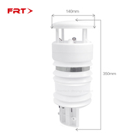 Capteur de surveillance ultrasonique du vent et des gaz FRT AQM605, interface RS485/RS232, protocole Modbus RTU, alimentation solaire pour zones côtières